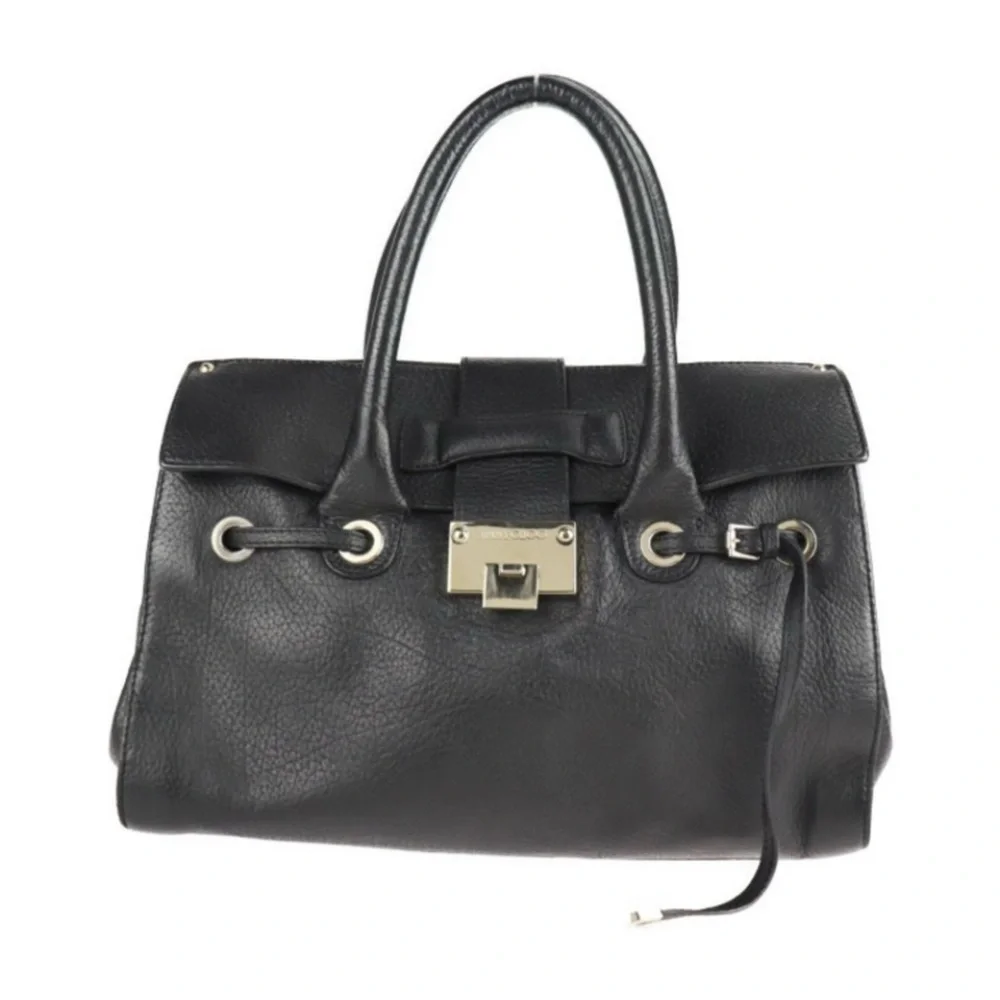 Jimmy Choo Rosalie 2Way Shoulder / Handbag Black Leather